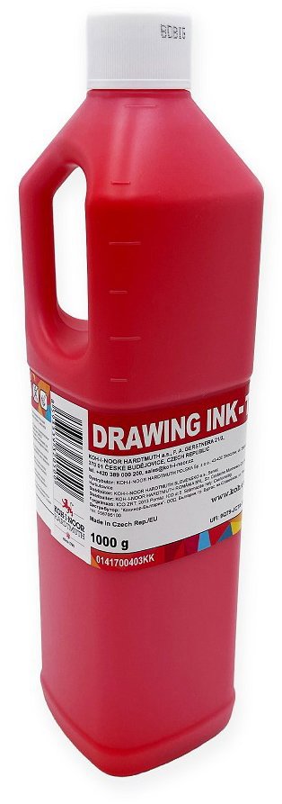 Koh-i-noor 1417 - tuš 1000 g, červená