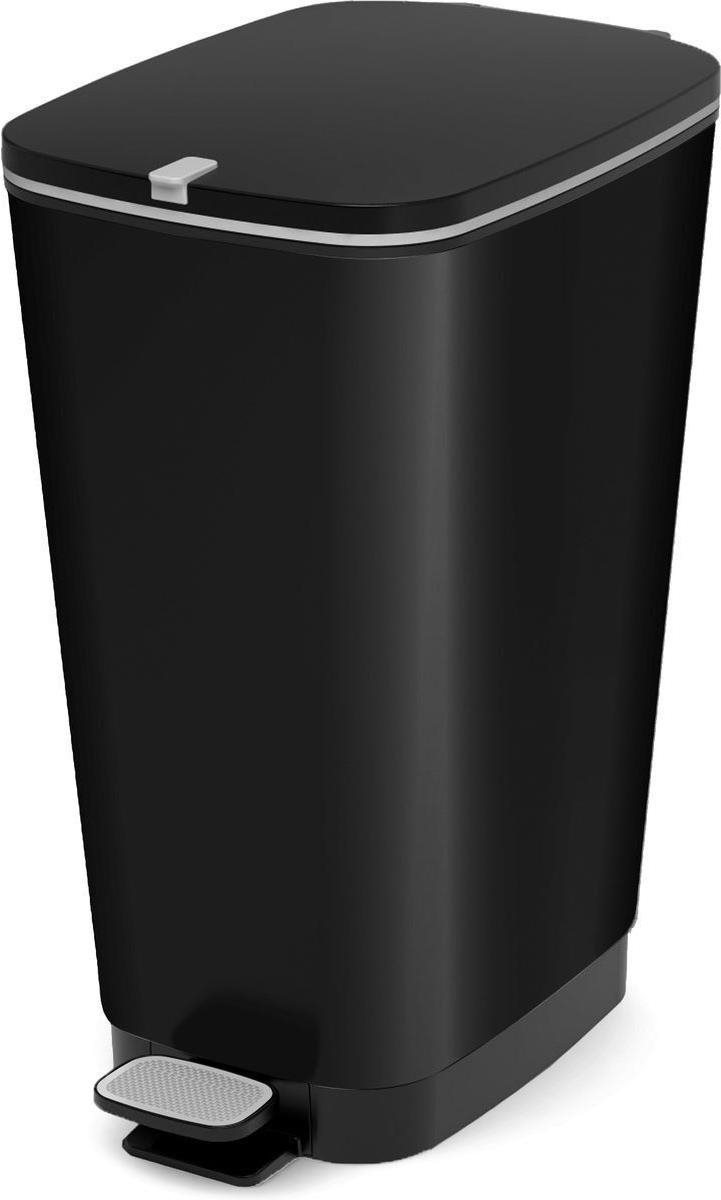 KIS Koš na odpad Chic Bin L - Black Matt, 50L