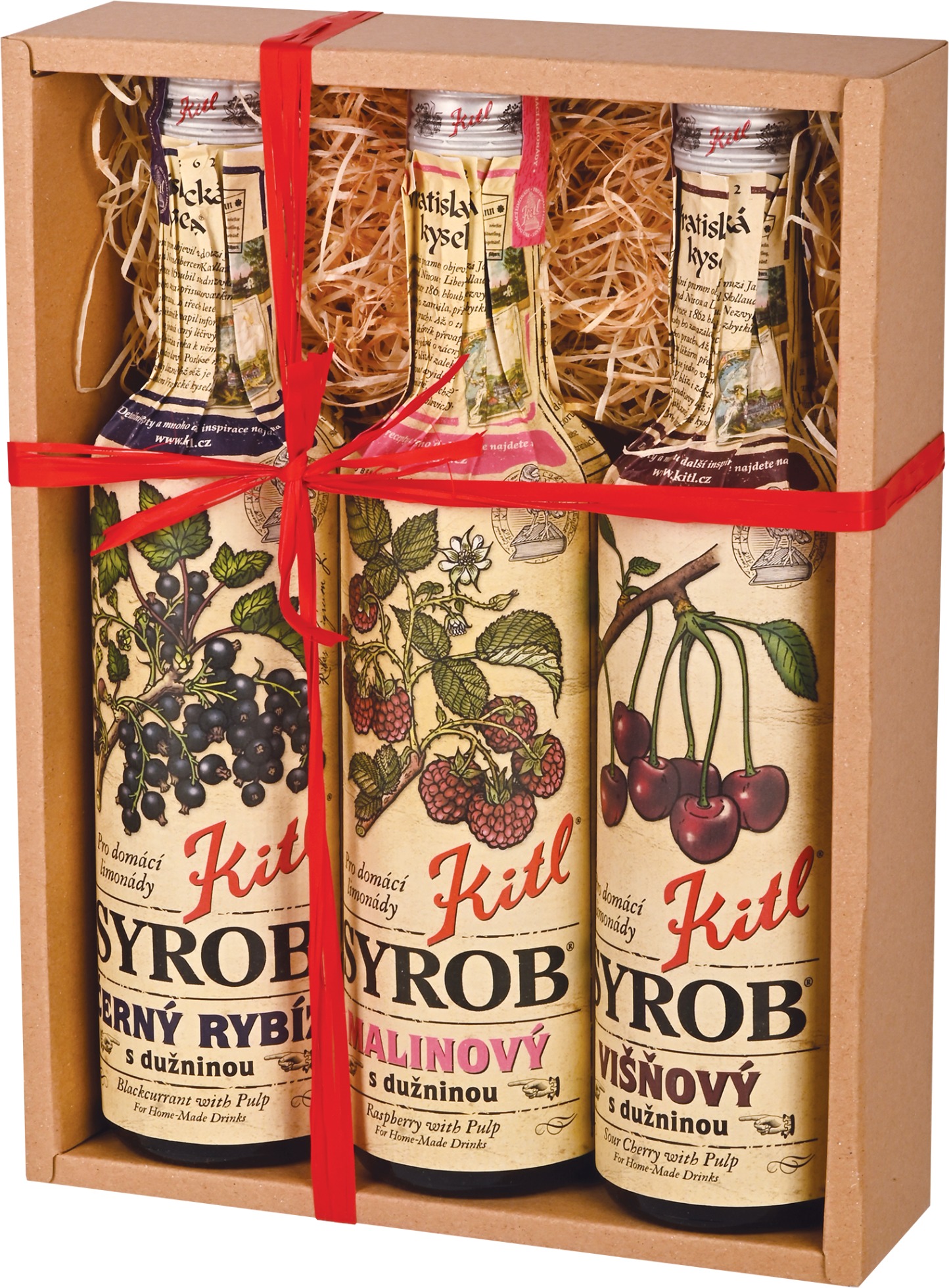 Kitl Syrob Červené ovoce (Mal, Viš. + Č. rybíz)