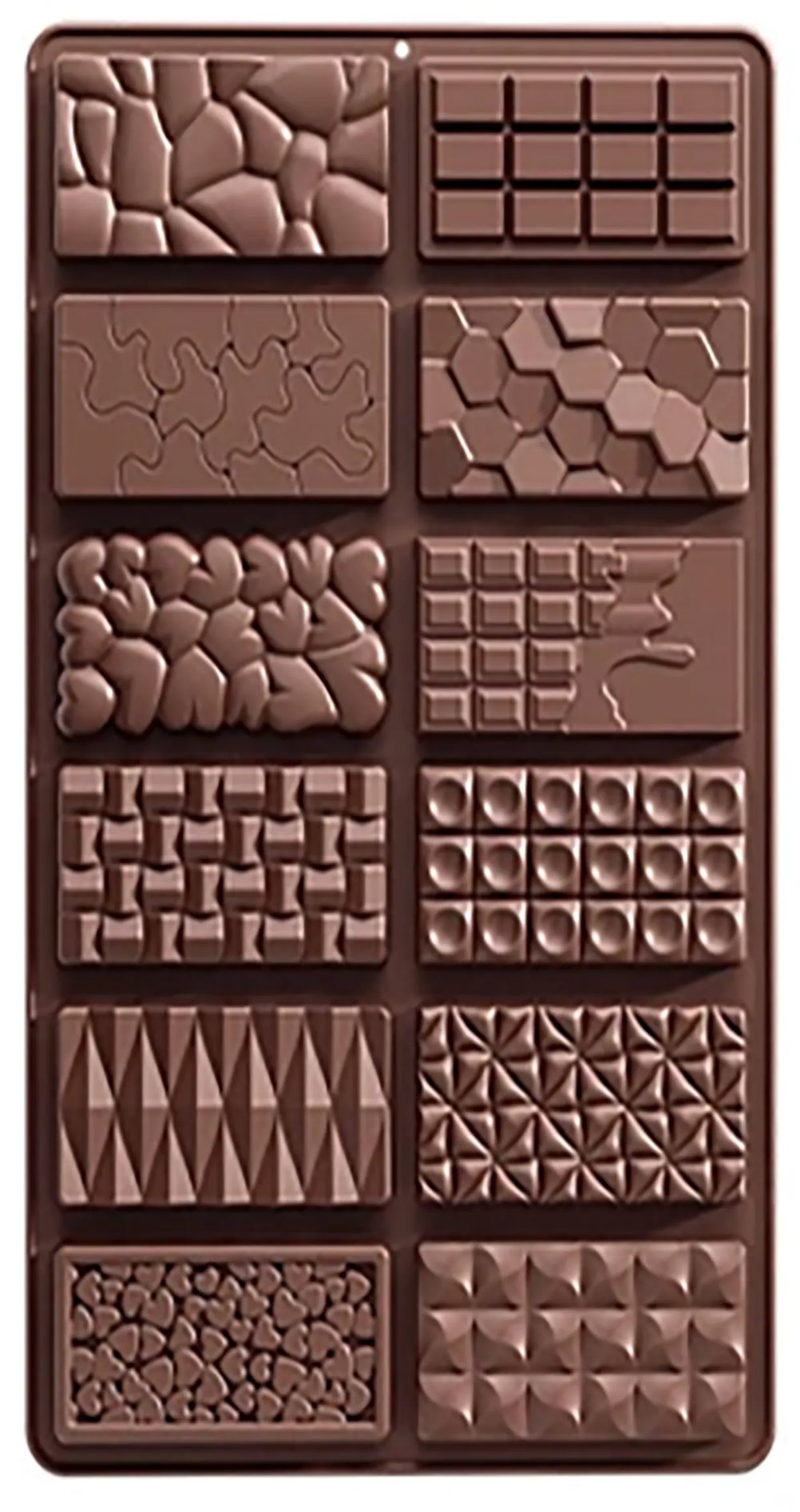 TORO Forma na čokoládu silikonová 12 ks tabulek