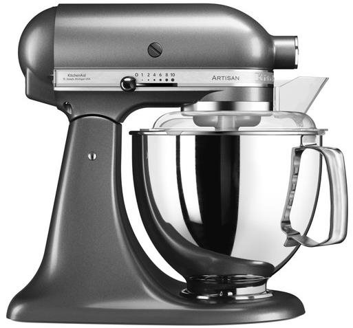 KitchenAid Artisan 5KSM175, stříbřitě šedá, 4,8 l