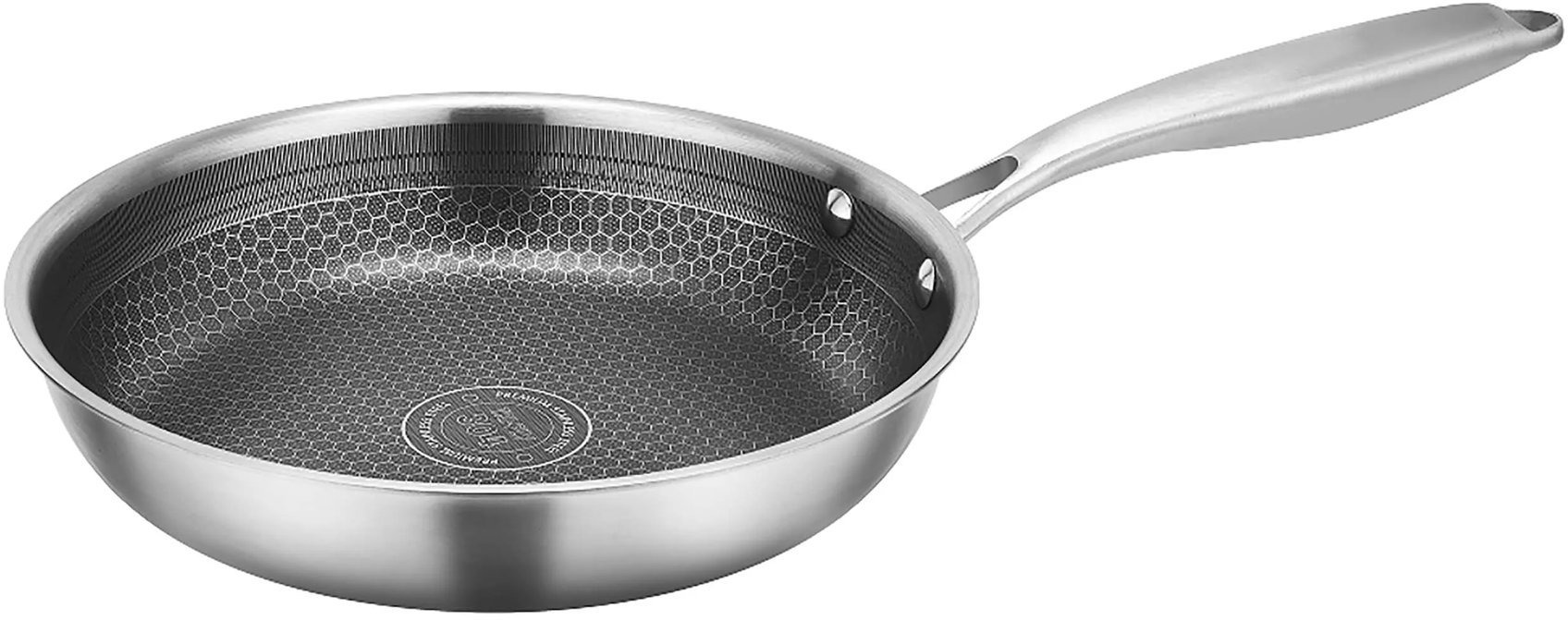 KITCHISIMO Pánev 24 cm indukční dno nerez/hliník