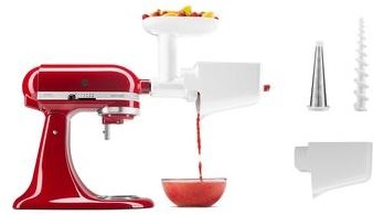 KitchenAid 5KSMFVSFGA, Lis na ovoce a zeleninu a masomlýnek