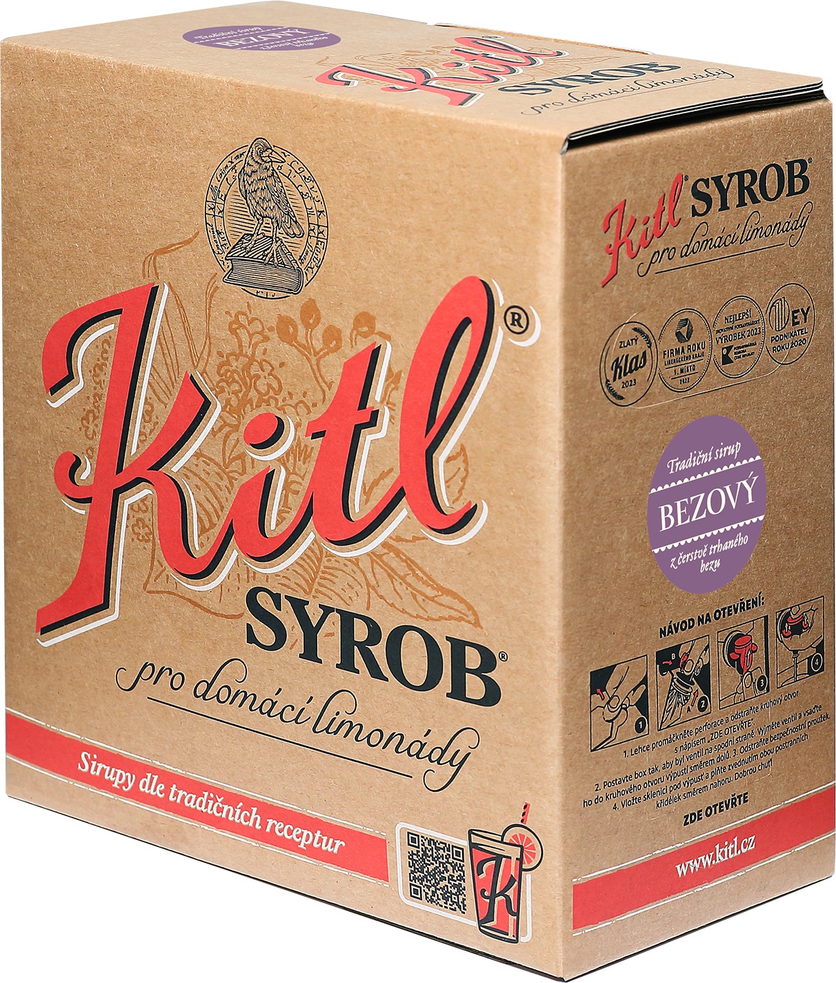 Kitl Syrob Bezový 5l bag-in-box