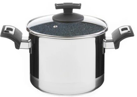 Kolimax Hrnec s poklicí Ceramaxx Pro Comfort 18cm/3,0l, granit šedá