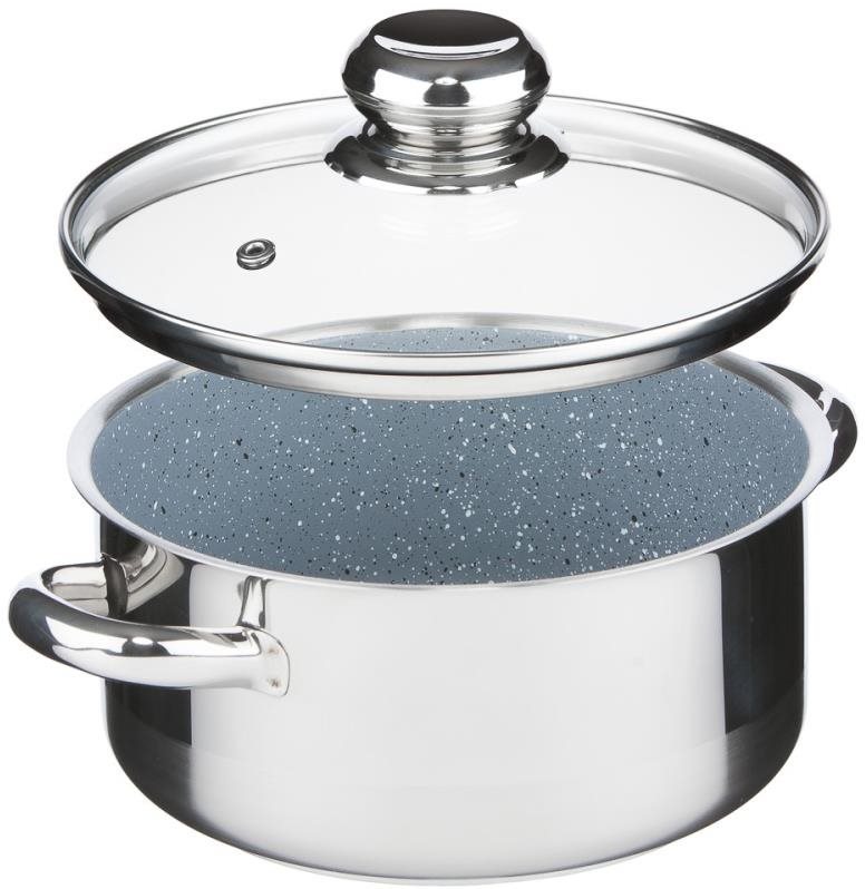 Kolimax Rendlík s poklicí Cerammax Pro Standard 18cm, 2l, granit šedá