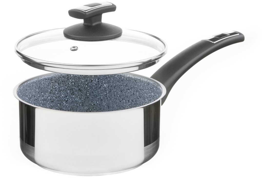 Kolimax Rendlík s rukojetí a poklicí Cerammax Pro Comfort 18cm, 2l, granit šedá