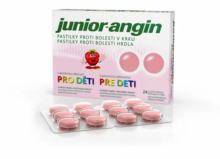 Junior-angin pastilky 24 ks