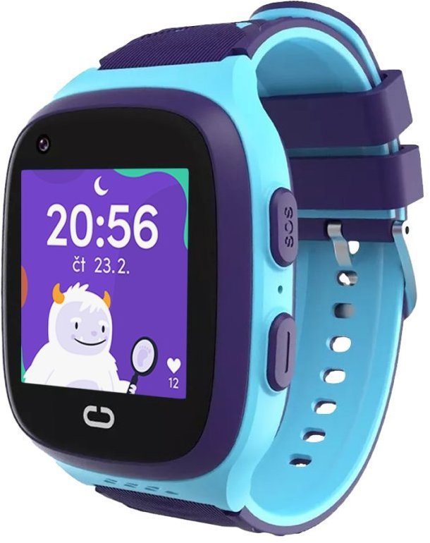 KLOKI Dětské volací GPS hodinky - Modré