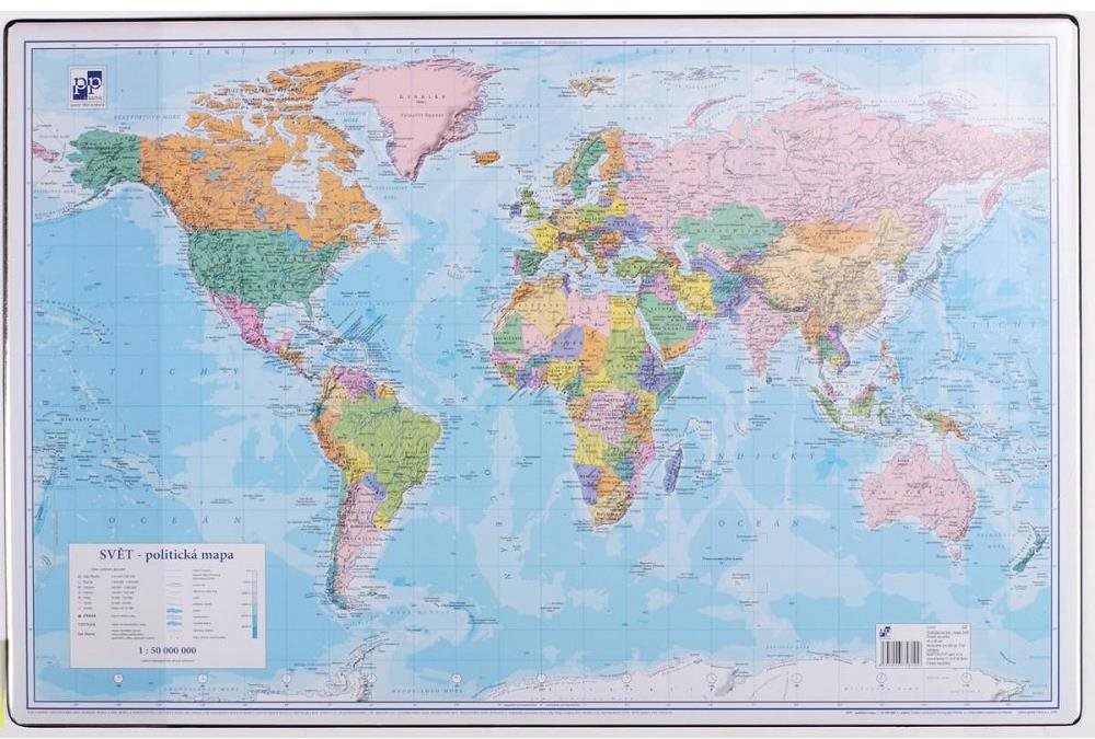 Karton P+P Podložka na stůl 60×40 - Svět