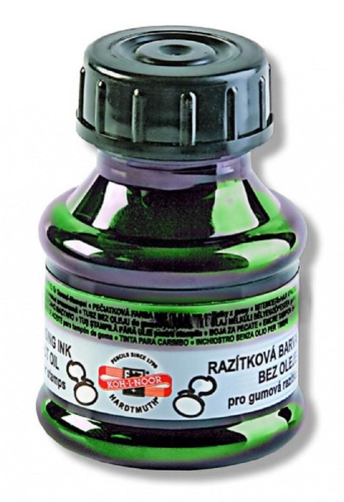 Razítková barva Koh-i-noor 142504, 50 g, zelená