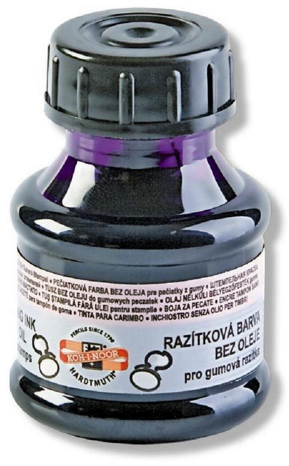 Koh-i-noor 142505 - razítková barva 50 g, fialová