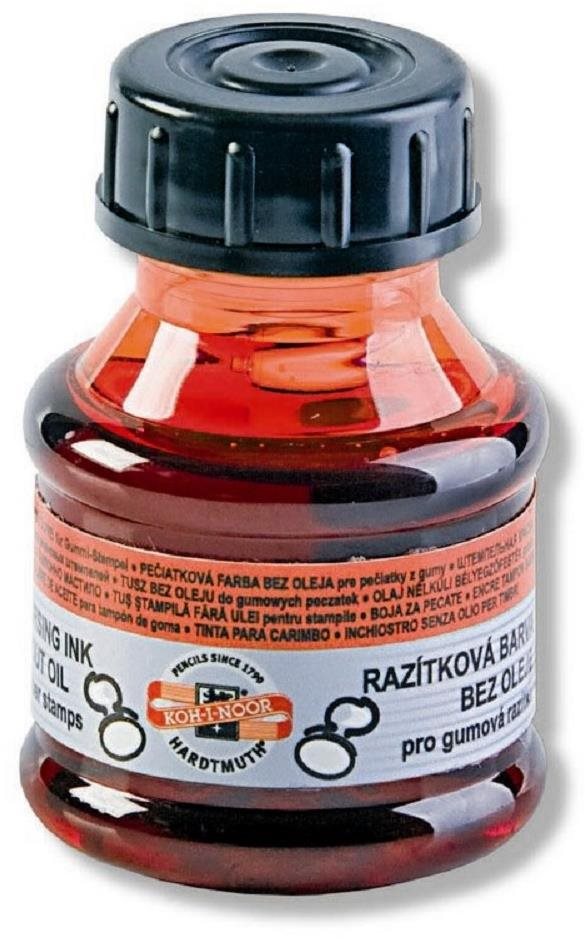 Koh-i-noor 142502 - razítková barva 50 g, červená