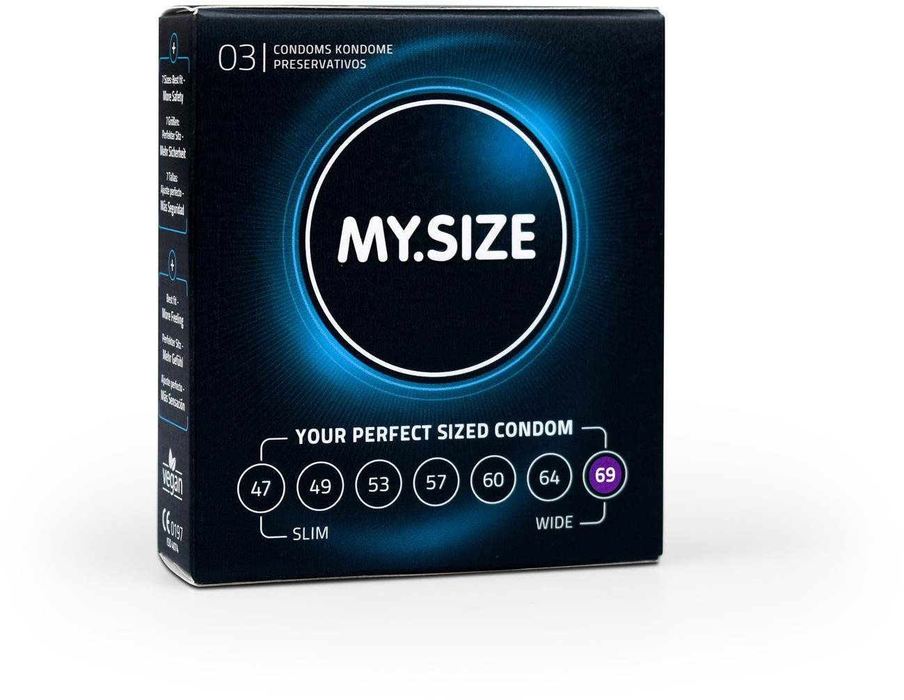 My Size 69 - 3 ks