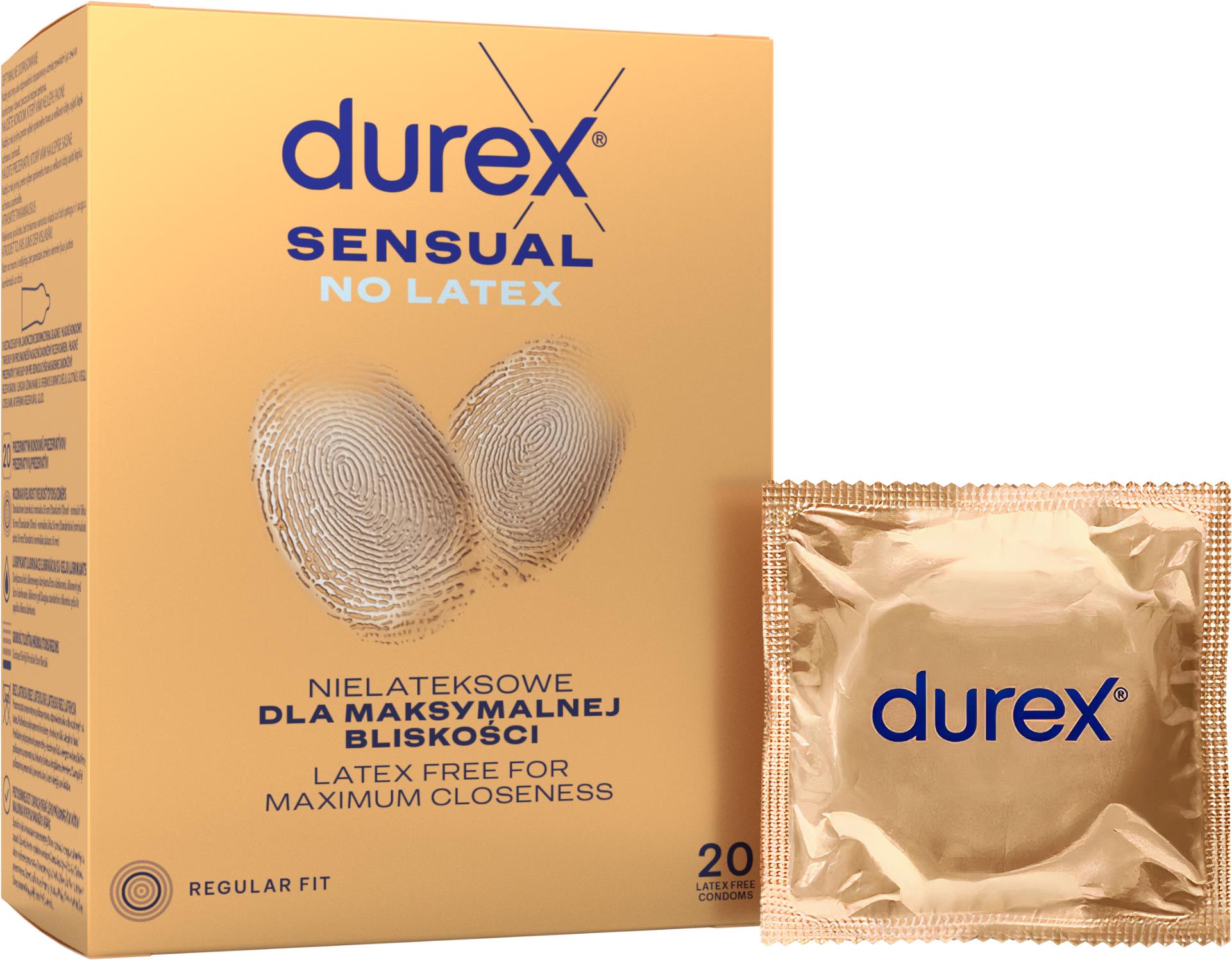 DUREX Sensual No Latex 20 ks