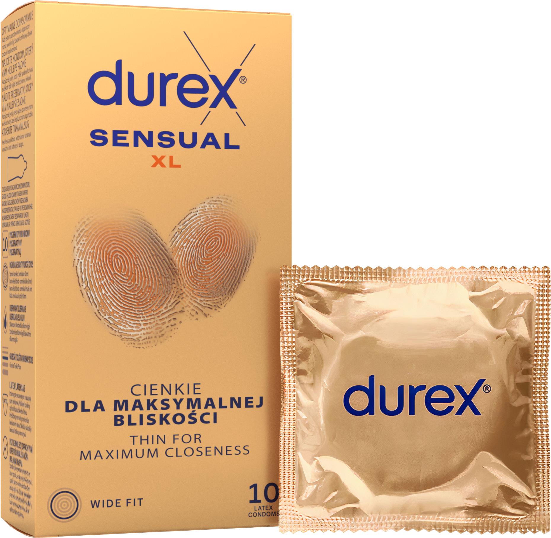 DUREX Sensual XL 10 ks