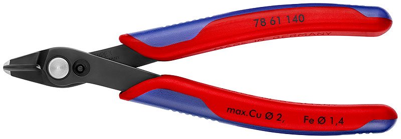 KNIPEX ELECTRONIC SUPER KNIPS® XL Kleště pro elektroniku 140 mm 78 61 140