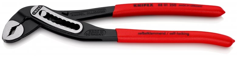KNIPEX ALLIGATOR® Siko kleště instalatérské 250 mm 88 01 250