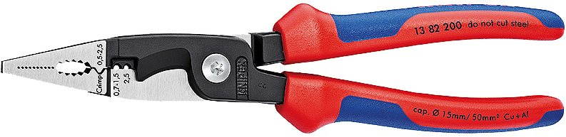 KNIPEX Kleště elektroinstalační, 200 mm 13 82 200