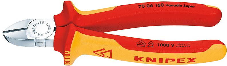 KNIPEX Kleště boční štípací VDE, 160 mm 70 06 160