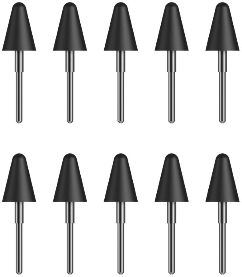 Kobo Stylus 2 náhradní hroty černé
