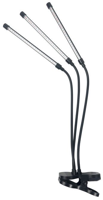 KOBI Light LED Stmívatelná flexibilní stolní lampa s klipem pro pěstování rostlin, VITARO 3, 10 W 23