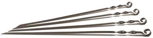 Kolimax Plochá grilovací jehla 50 cm, 4 ks