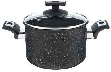 KOLIMAX BLACK GRANITEC s poklicí, průměr 26 cm, objem 6,5 l