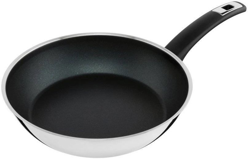 KOLIMAX Pánev FLONAX COMFORT 26 cm s rukojetí, nízká, černá