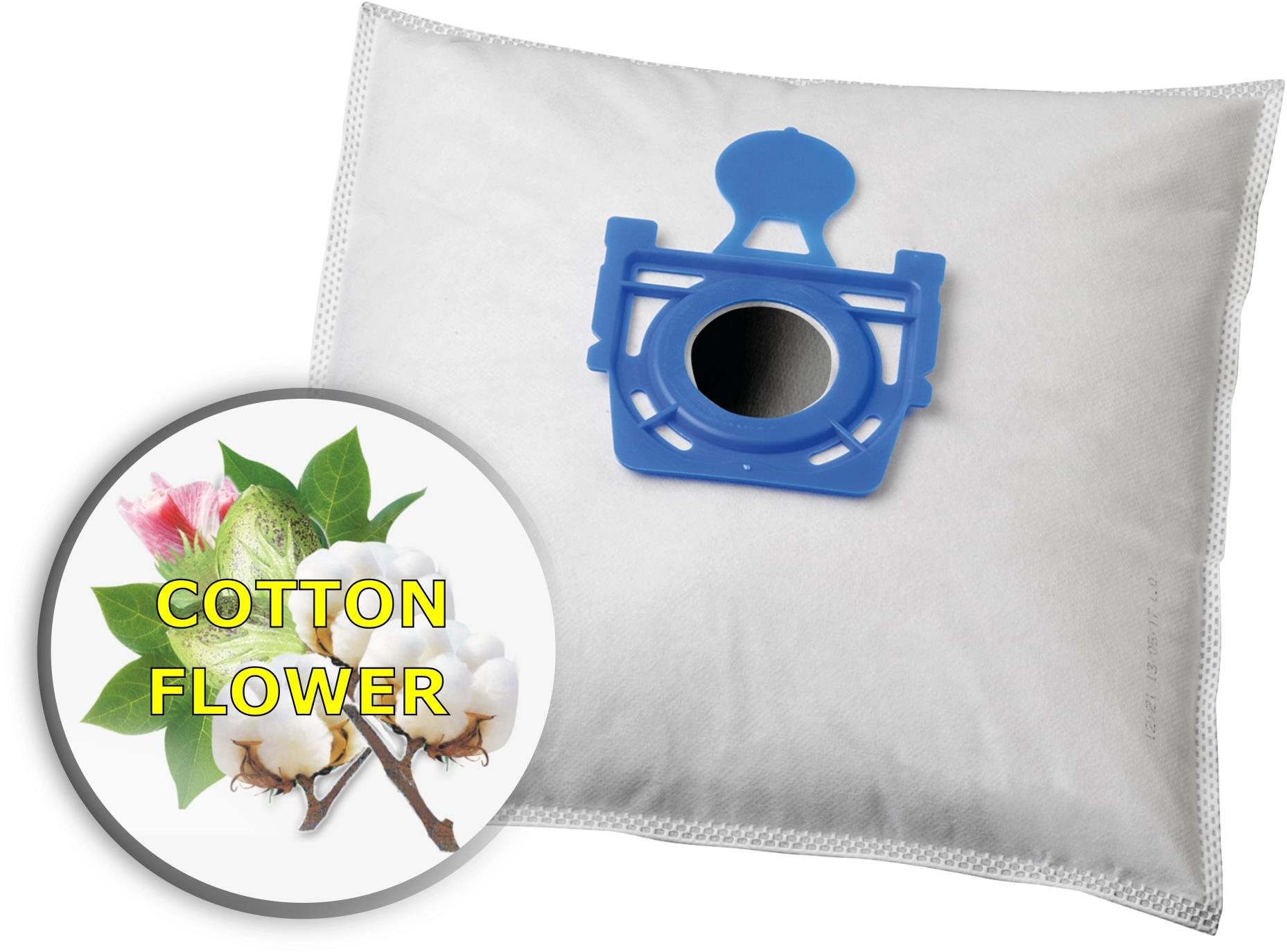 KOMA ZE01PL AROMATIC BAGS COTTON FLOWER - Zelmer Cobra, Flip, Furio s plastovým čelem, 4ks