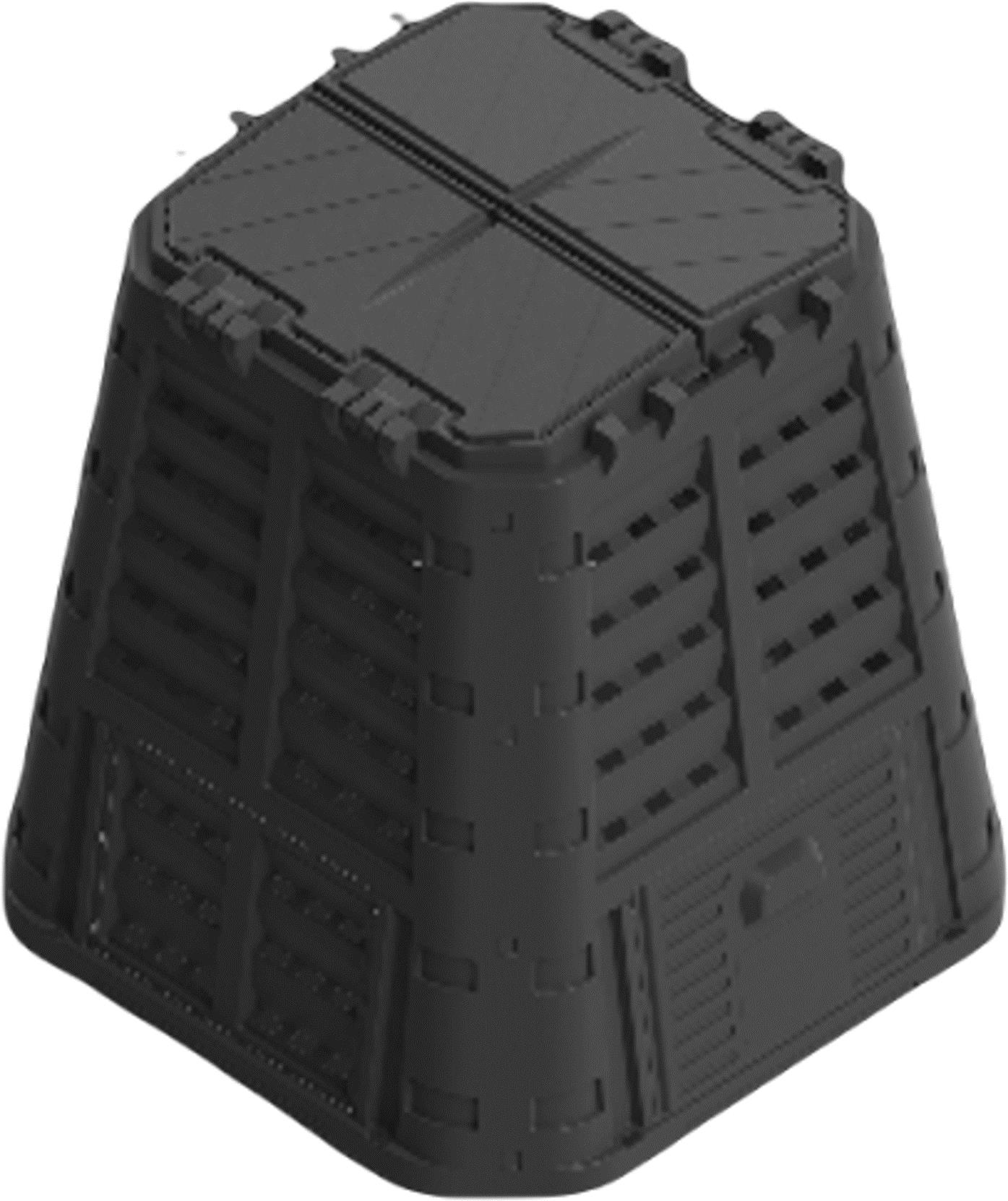 ROJAPLAST Kompostér, 93 x 80 x 93 cm, objem 480 l