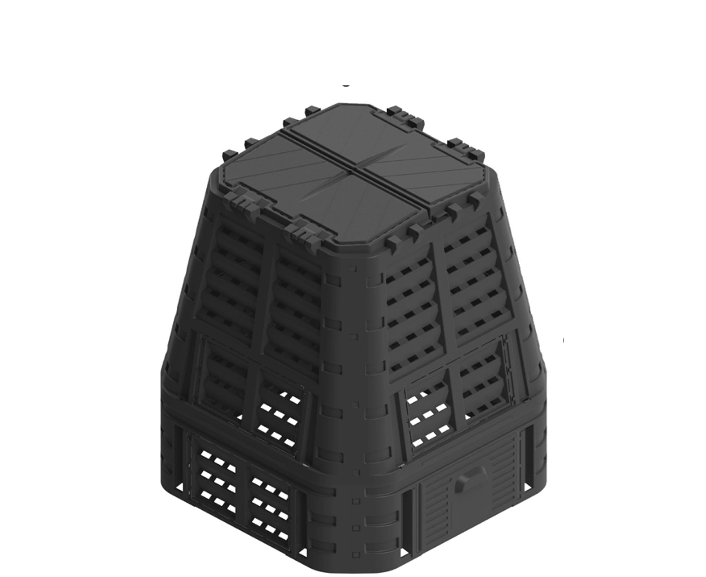 ROJAPLAST Kompostér, 93 x 113 x 93 cm, objem 740 l