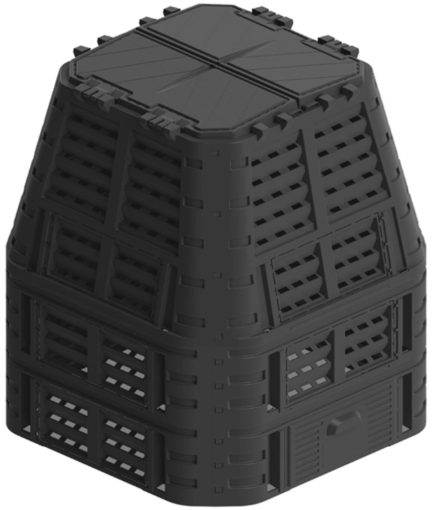 ROJAPLAST Kompostér, 93 x 146 x 93 cm, objem 1000 l