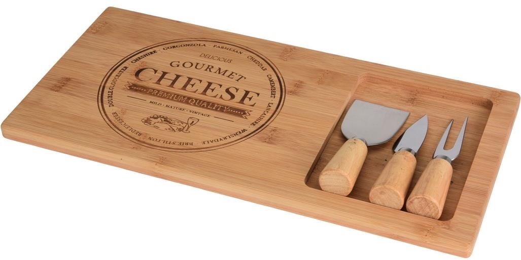 Koopman Dárkový set Bamboo Cheese