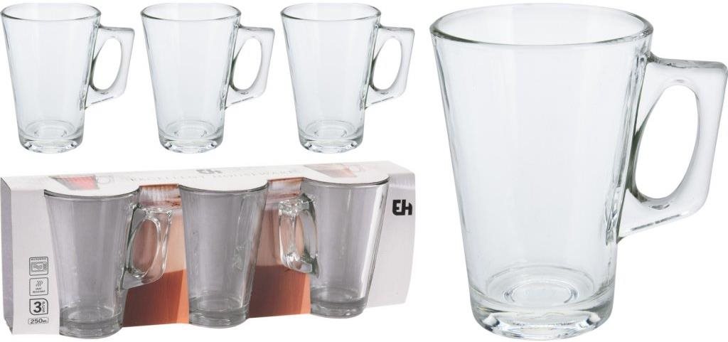 Koopman SET COFFE TEA 3 ks sklenice