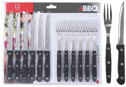 Koopman příbor steakový BBQ (6+6ks)