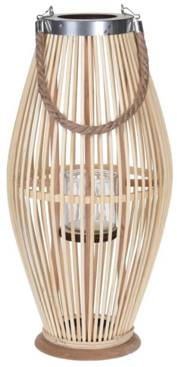 Koopman 44371 Lucerna Bambus 24 x 48 cm, natur