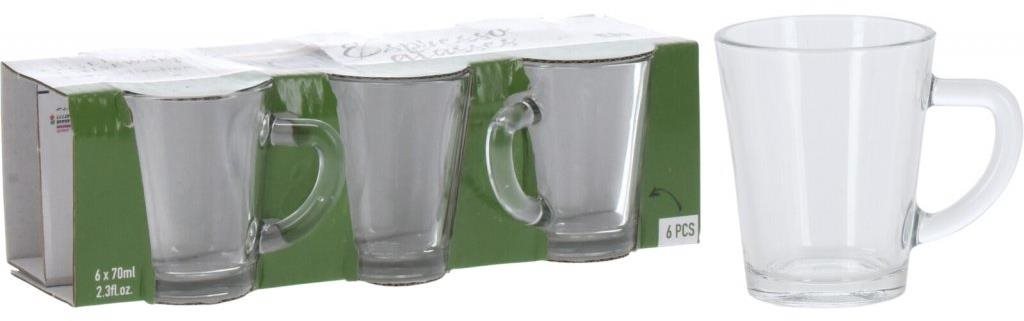Koopman Coffee Espresso sada sklenic 70 ml - 6 ks