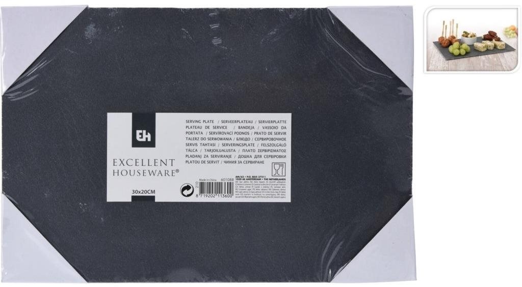 Koopman Břidlicová servírovací deska 30 × 20 cm
