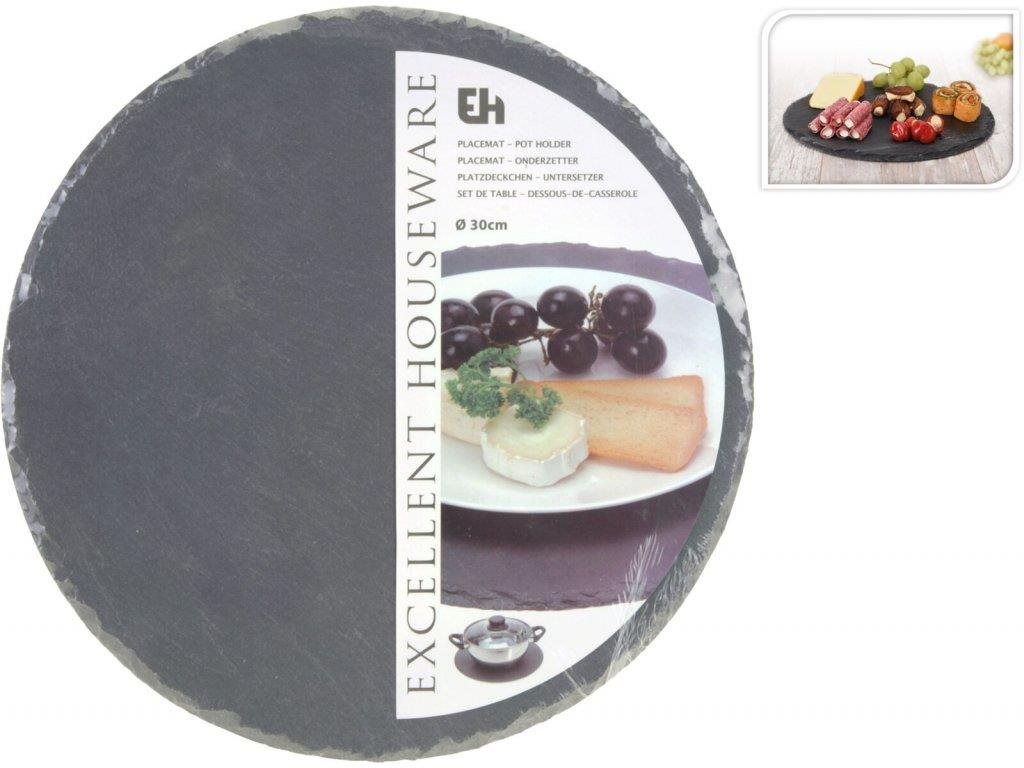 Koopman Břidlicová servírovací podložka excellent 30cm