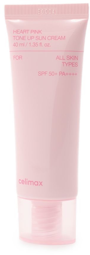 CELIMAX Heart Pink Tone Up Sun Cream SPF 50+ 40 ml