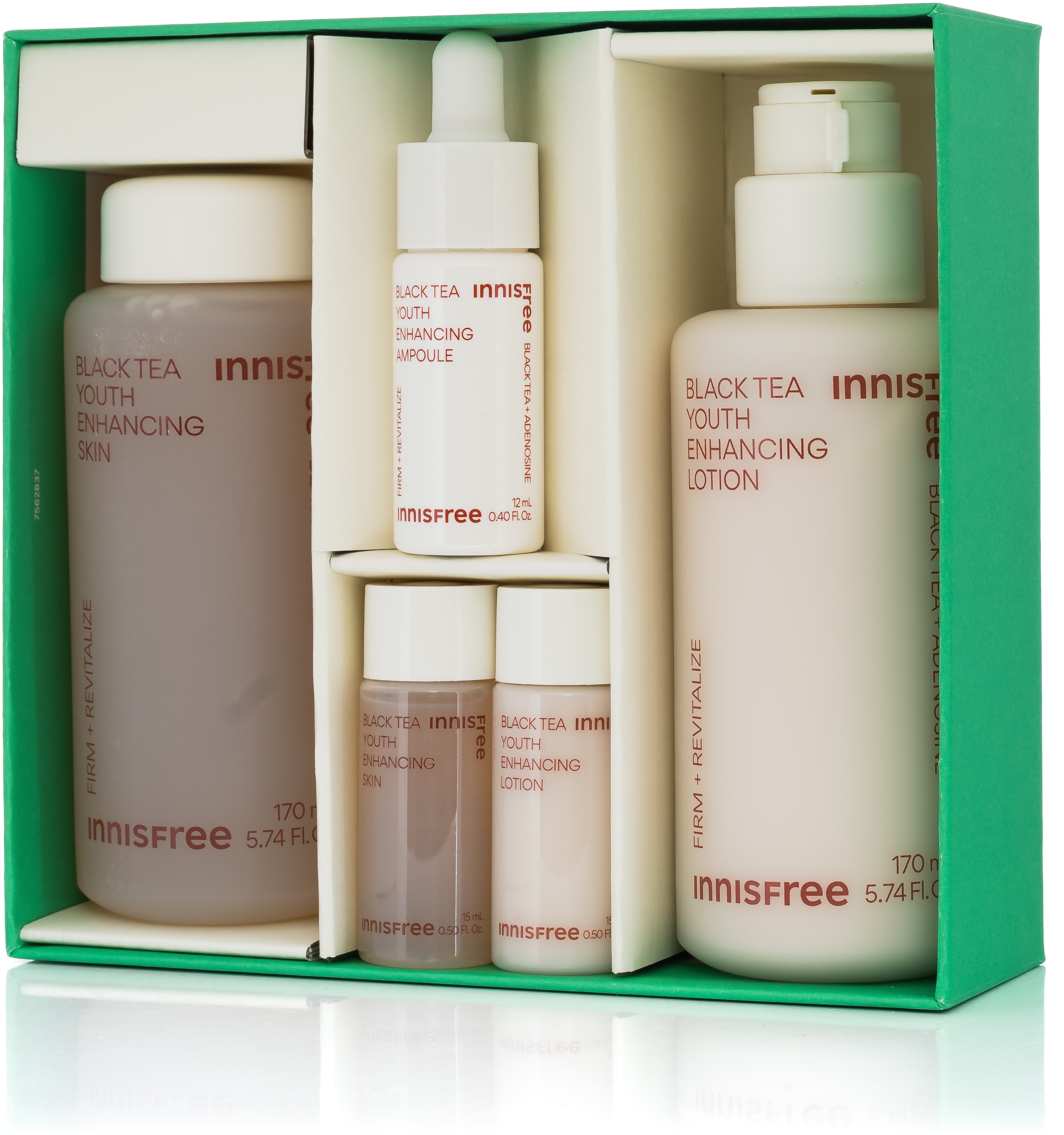 INNISFREE Black Tea Enhancing Skincare Set 382 ml