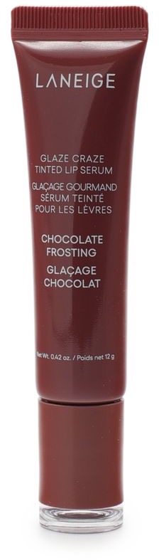 LANEIGE Glaze Craze Tinted Lip Serum Chocolate Frosting 12 g