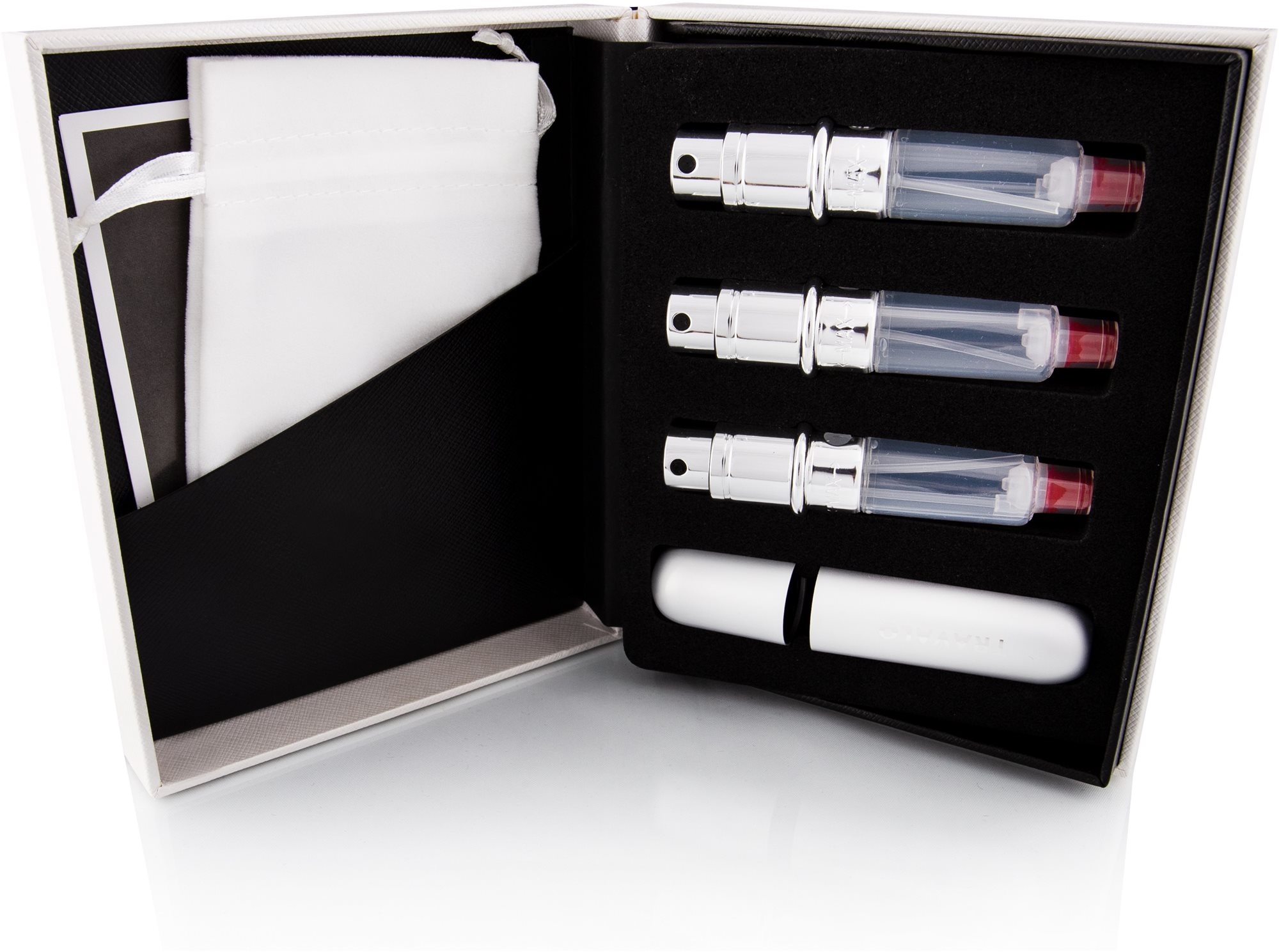 TRAVALO Refill Atomizer Classic Silver Set 3 × 5 ml