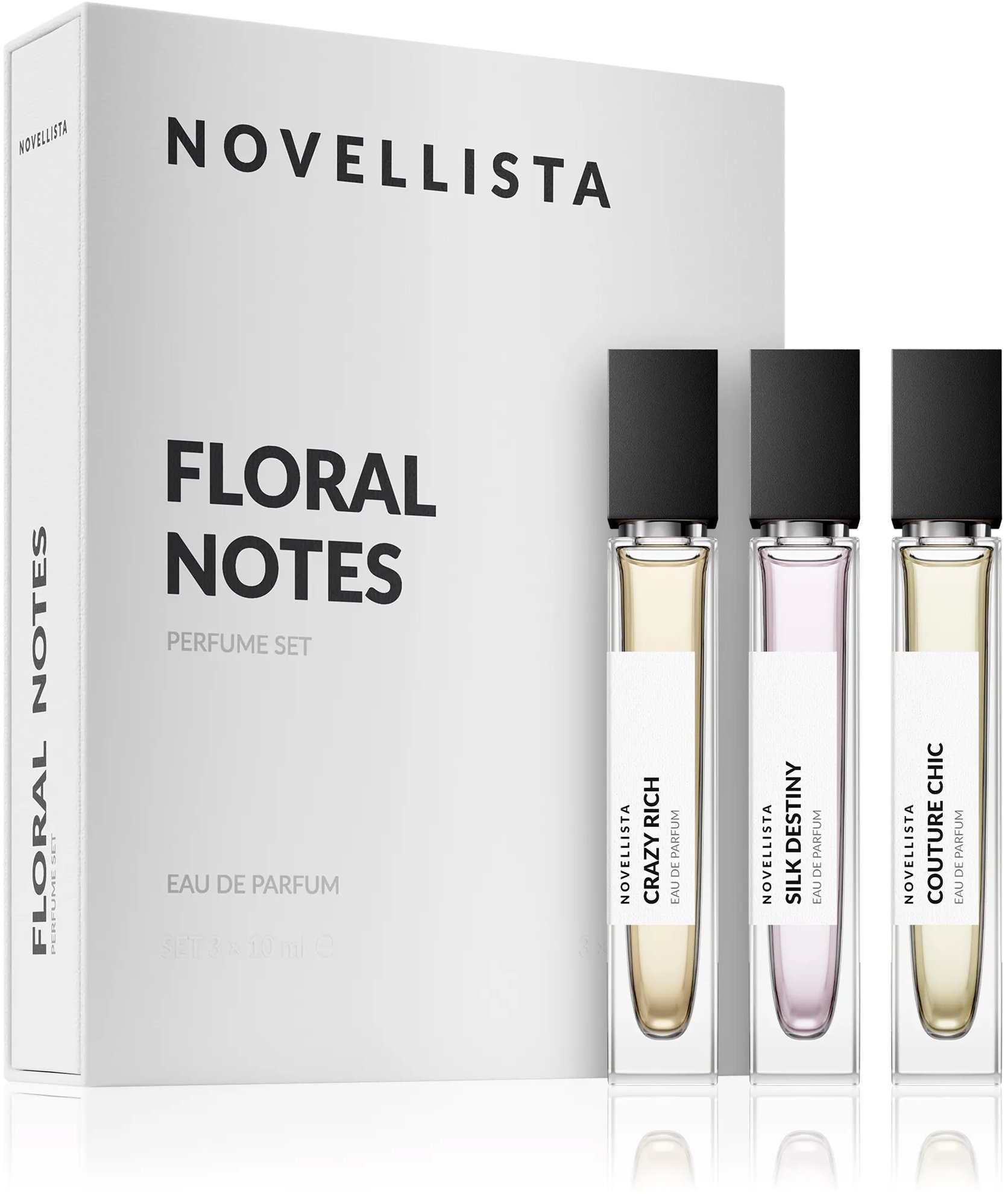 NOVELLISTA Floral Notes Set Women EDP 3 ×10 ml