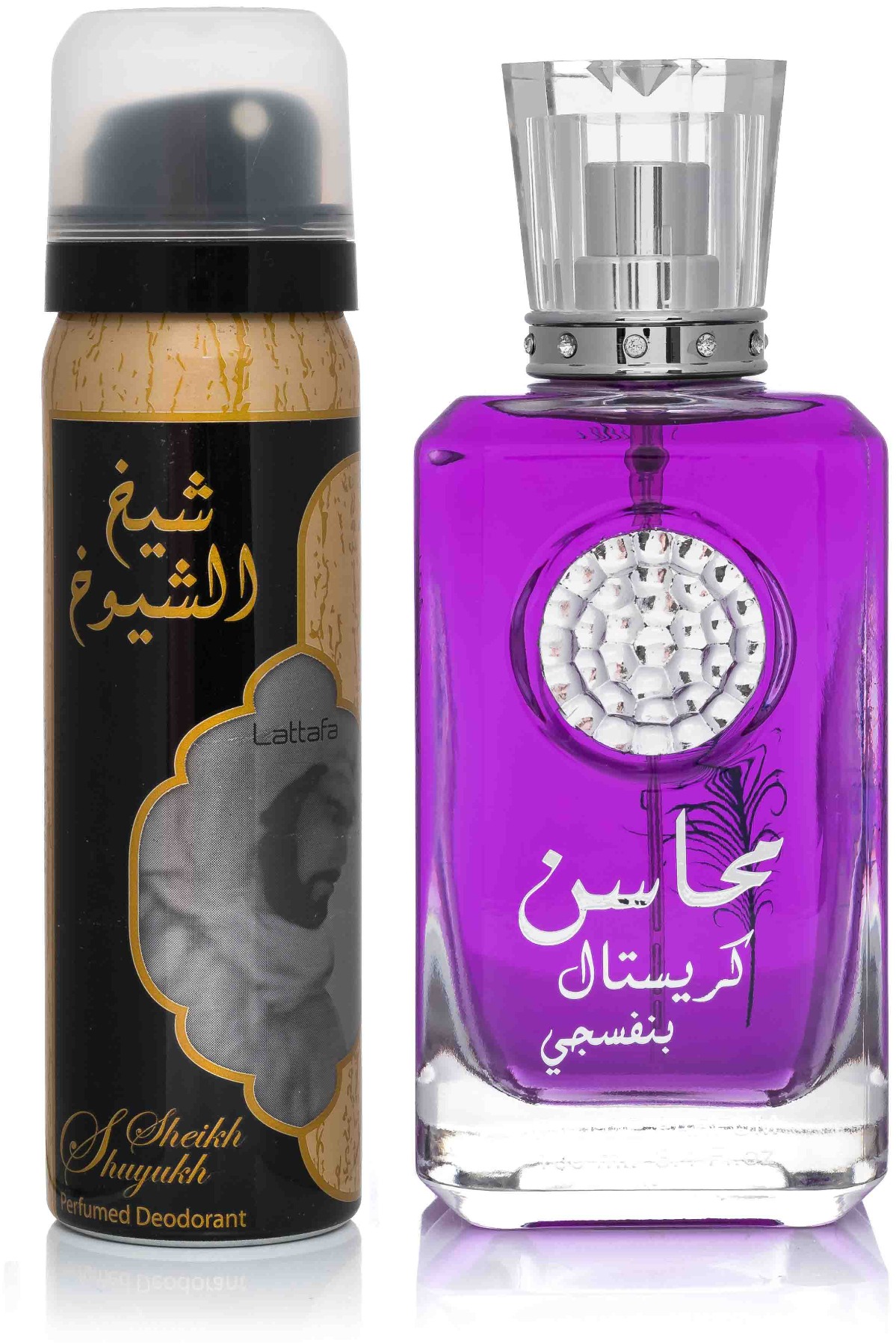 LATTAFA Mahasin Crystal Violet EdP Set 175 ml