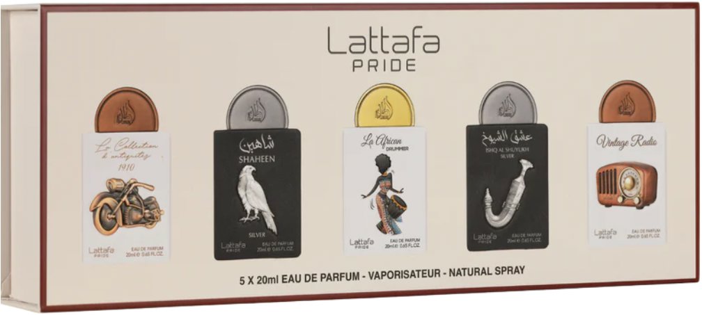 Lattafa Pride Box 5 - dárková sada 5 × 20 ml