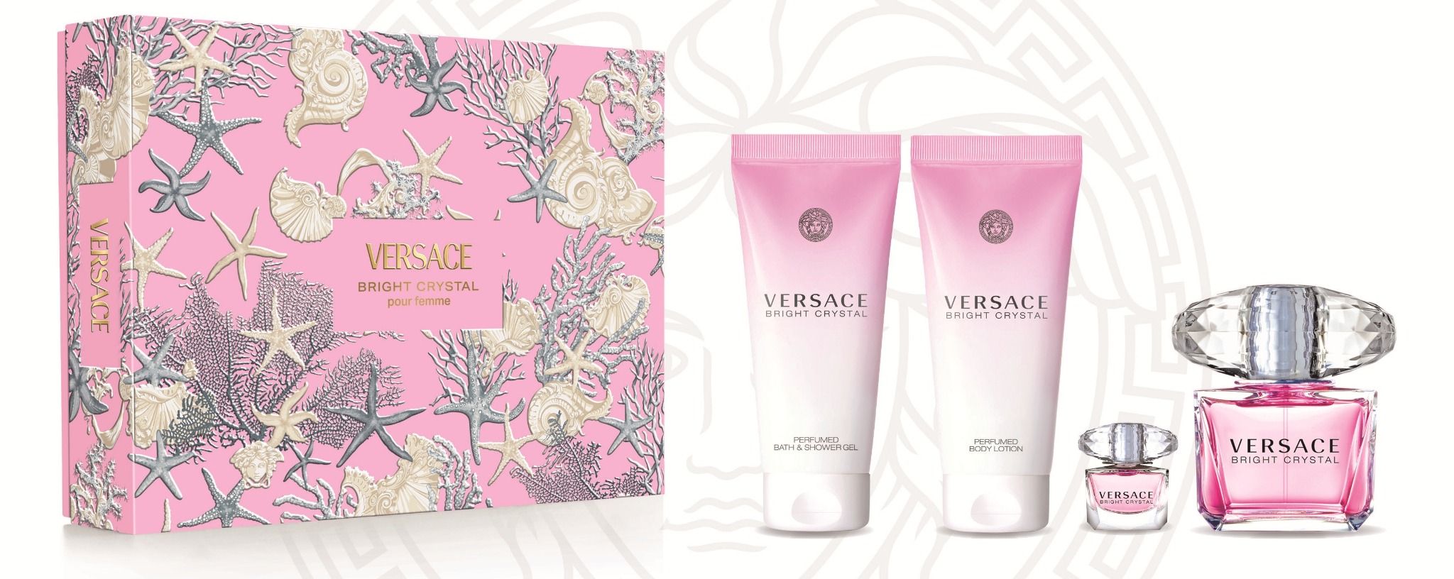 VERSACE Bright Crystal EdT Set 295 ml
