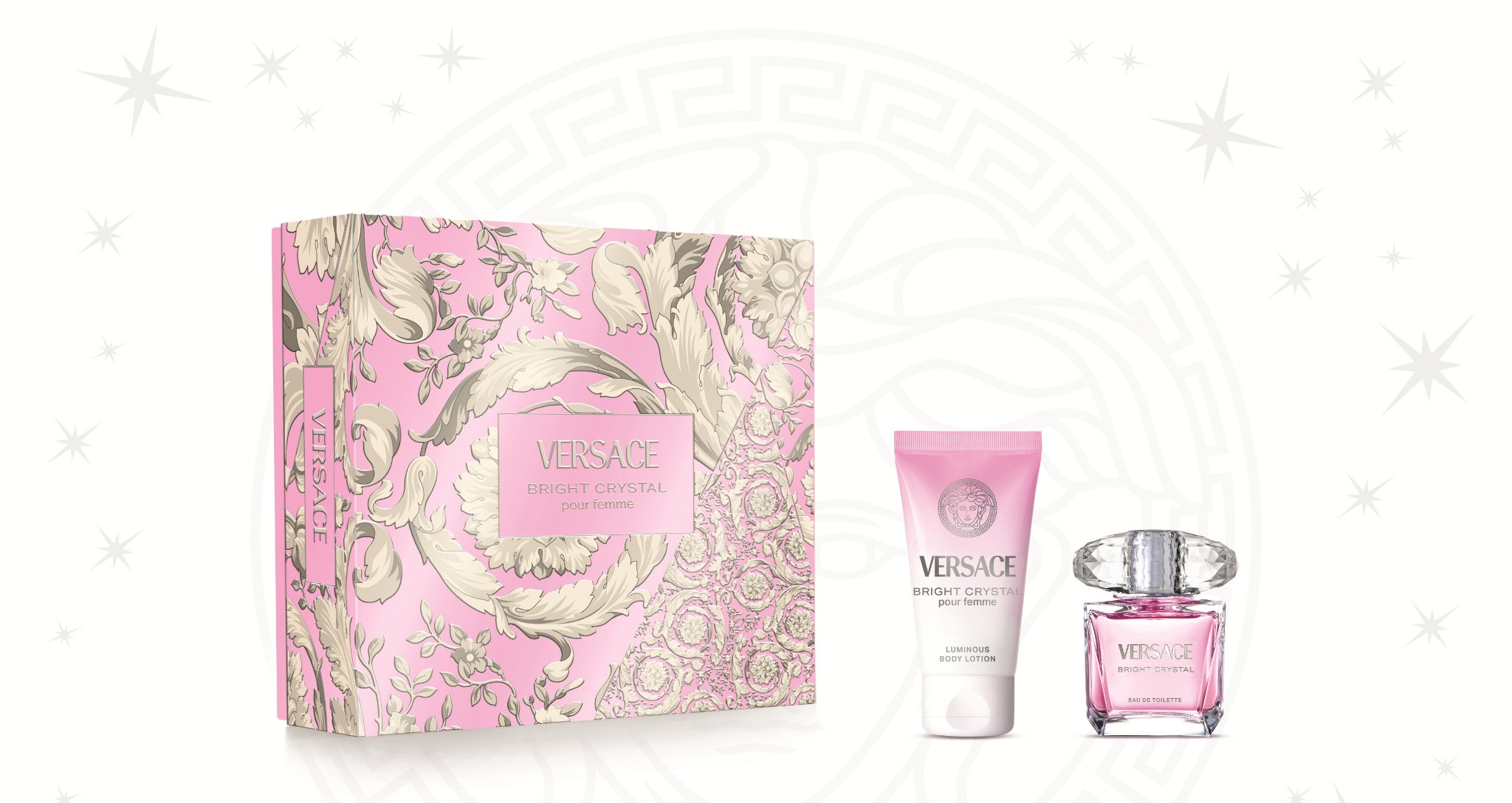 VERSACE Bright Crystal EdT Set 80 ml
