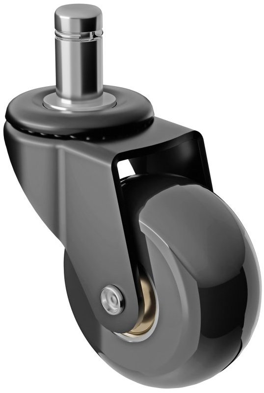 Walteco Kolečko průměr 50 mm, černé, čep průměr 11 mm